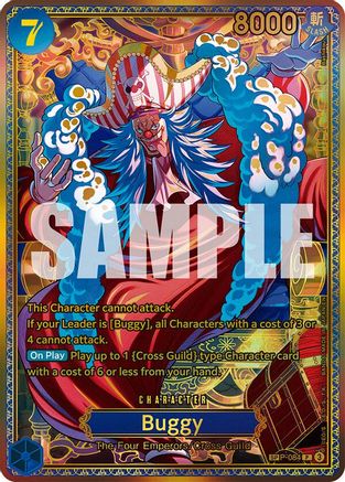 The Worlds Strongest Warriors  P-084 Buggy (P-084) (SP) (P-084)  - Foil - Promo