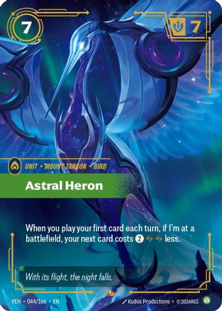 Vendetta (044/166): Astral Heron - Foil