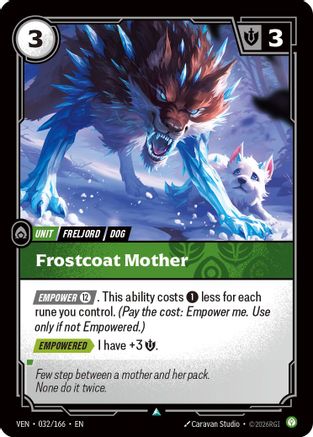 Vendetta (032/166): Frostcoat Mother - Foil