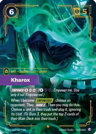 Vendetta (114/166): Kharox - Foil