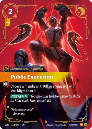 Vendetta (154/166): Public Execution - Foil