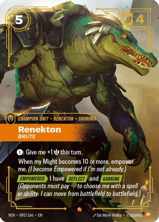 Vendetta (092/166): Renekton - Brute - Foil