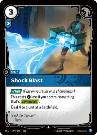 Vendetta (059/166): Shock Blast -