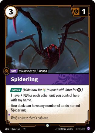 Vendetta (097/166): Spiderling -
