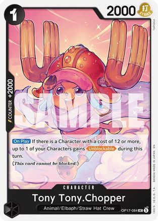 The Worlds Strongest Warriors  OP17-084 Tony Tony.Chopper (OP17-084)  - Uncommon