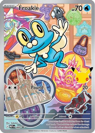 ME Mega Evolution Promo  060 Froakie  - Holofoil - Promo