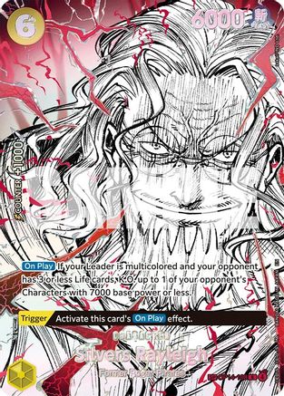 The Worlds Strongest Warriors  OP14-108 Silvers Rayleigh (OP14-108) (SP) (OP14-108)  - Foil - Rare
