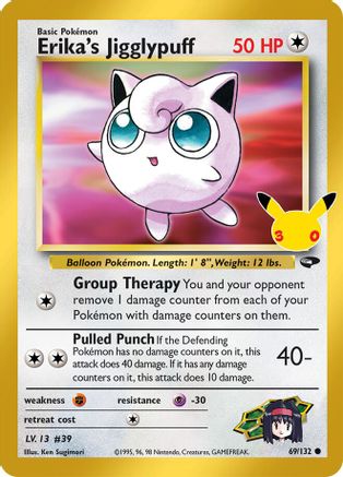 ME 30th Celebration Classic Collection  069/132 Erika's Jigglypuff  - Holofoil - Classic Collection