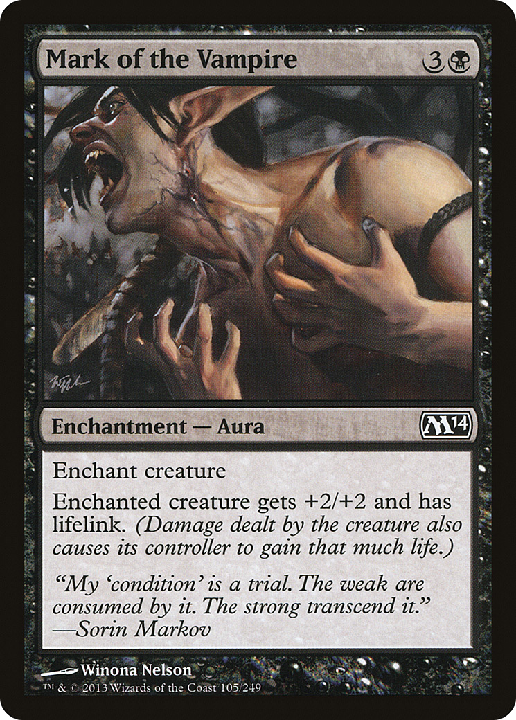 Magic 2014 - (M14-105) - Mark of the Vampire