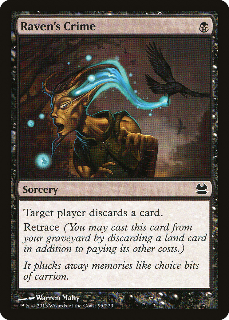 Modern Masters - (MMA-095) - Raven's Crime Foil