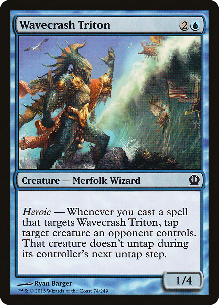 Theros - (THS-074) - Wavecrash Triton