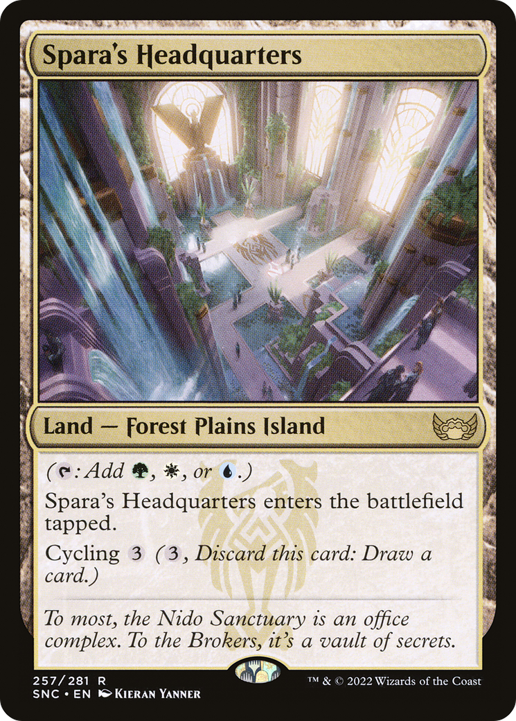 Streets of New Capenna - (SNC-257) - Spara's Headquarters Foil