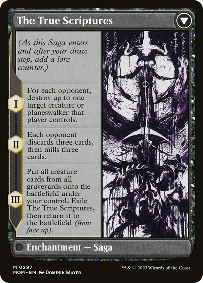 March of the Machine - (MOM-297) - Sheoldred (Showcase): (Showcase) (Borderless) Foil