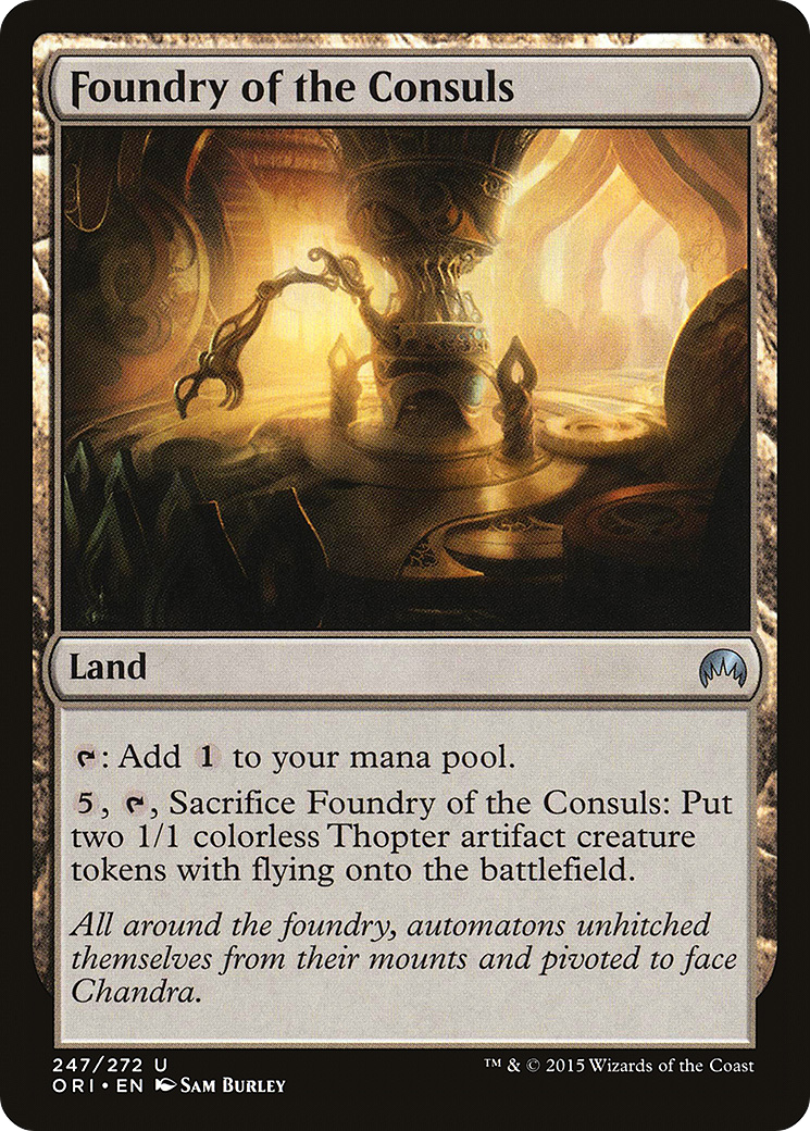 Magic Origins - (ORI-247) - Foundry of the Consuls Foil