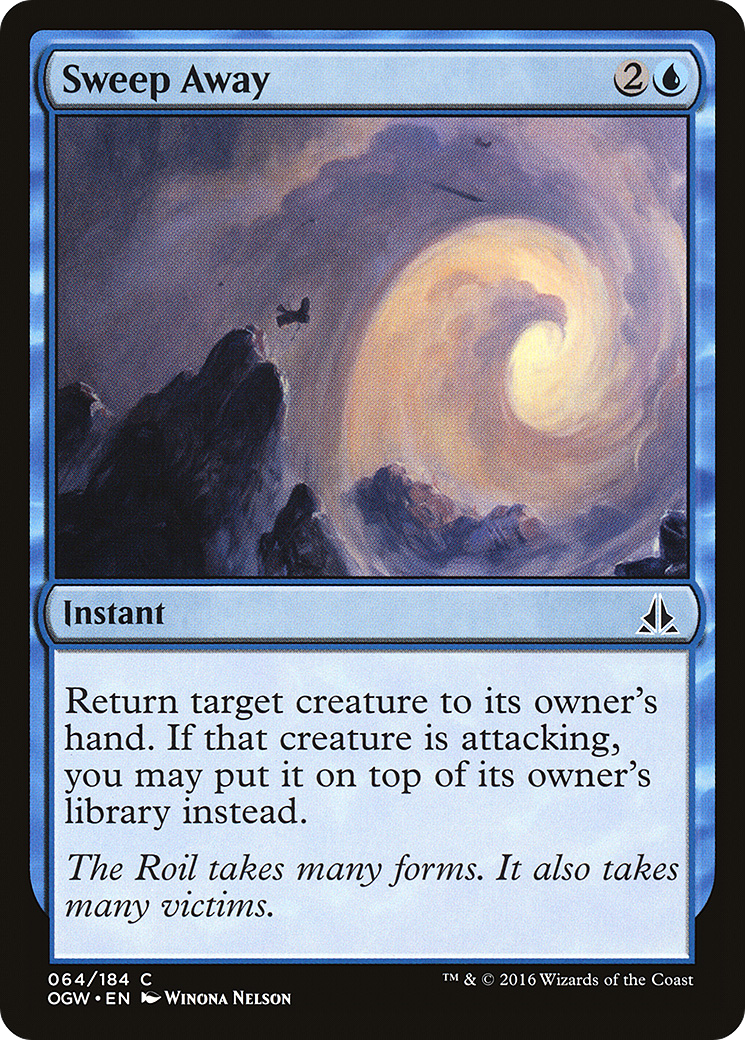 Oath of the Gatewatch - (OGW-064) - Sweep Away Foil