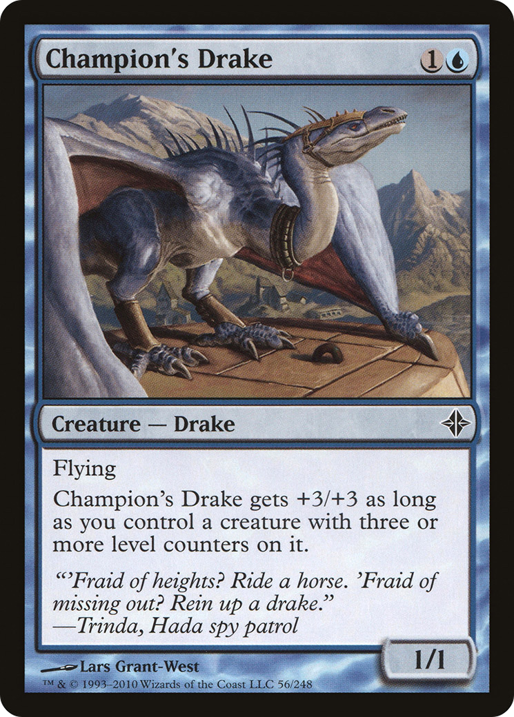 Rise of the Eldrazi - (ROE-056) - Champion's Drake