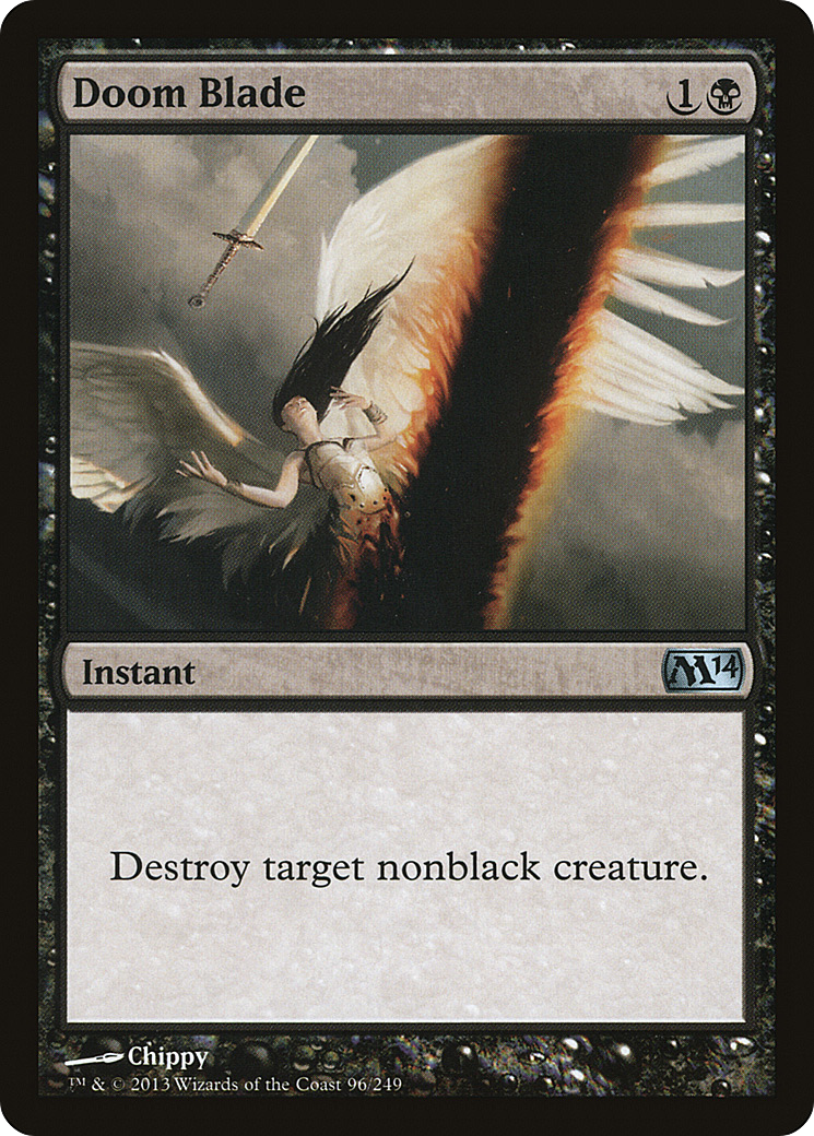 Magic 2014 - (M14-096) - Doom Blade Foil