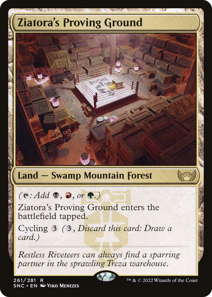 Streets of New Capenna - (SNC-261) - Ziatora's Proving Ground Foil
