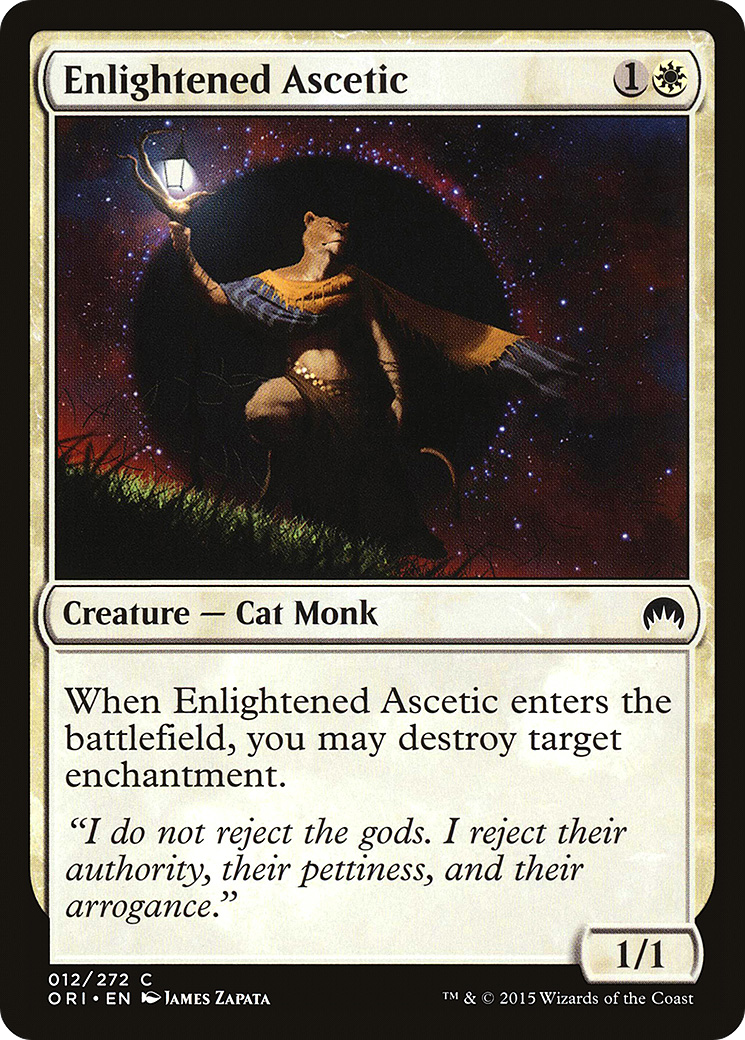 Magic Origins - (ORI-012) - Enlightened Ascetic