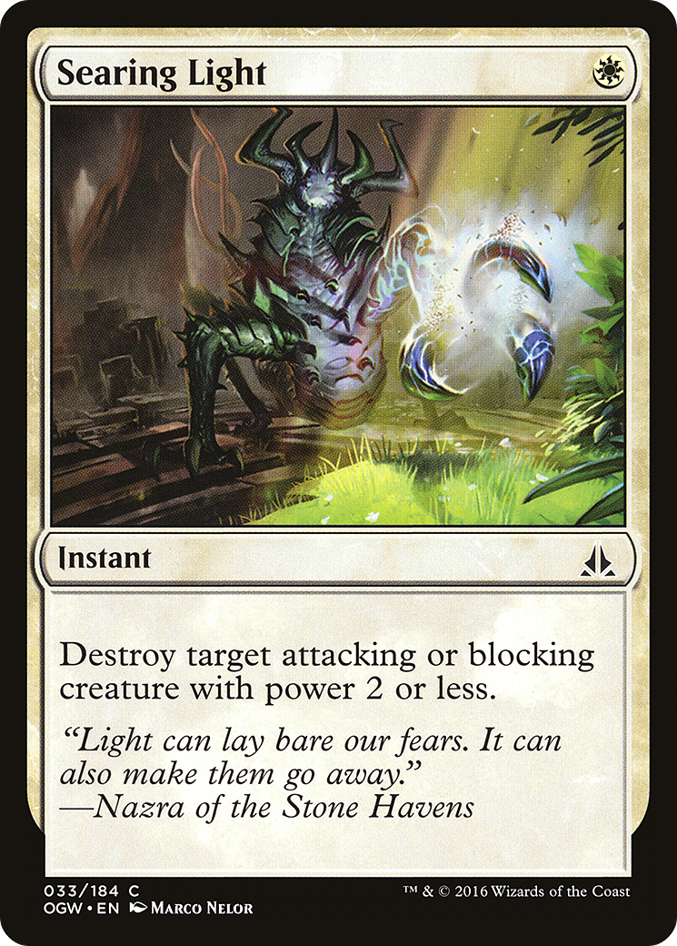 Oath of the Gatewatch - (OGW-033) - Searing Light