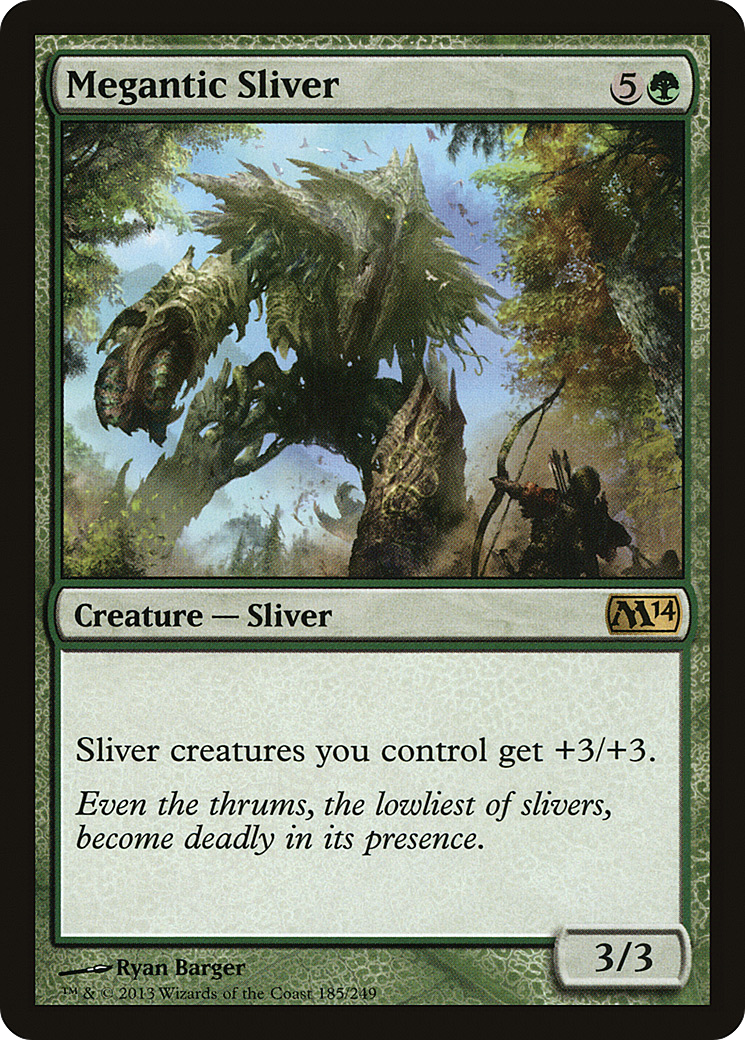 Magic 2014 - (M14-185) - Megantic Sliver Foil
