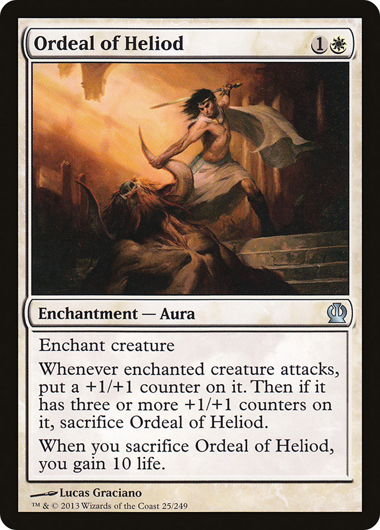 Theros - (THS-025) - Ordeal of Heliod Foil