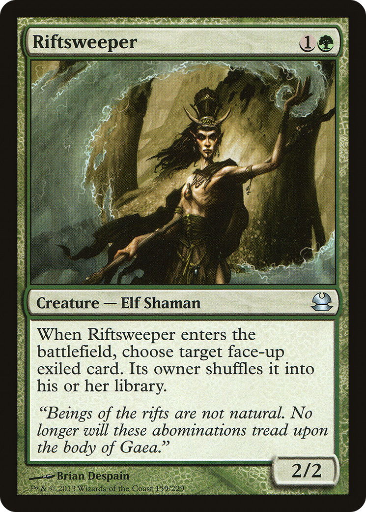 Modern Masters - (MMA-159) - Riftsweeper Foil