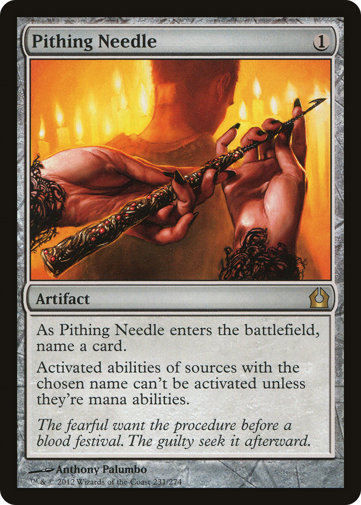 Return to Ravnica - (RTR-231) - Pithing Needle