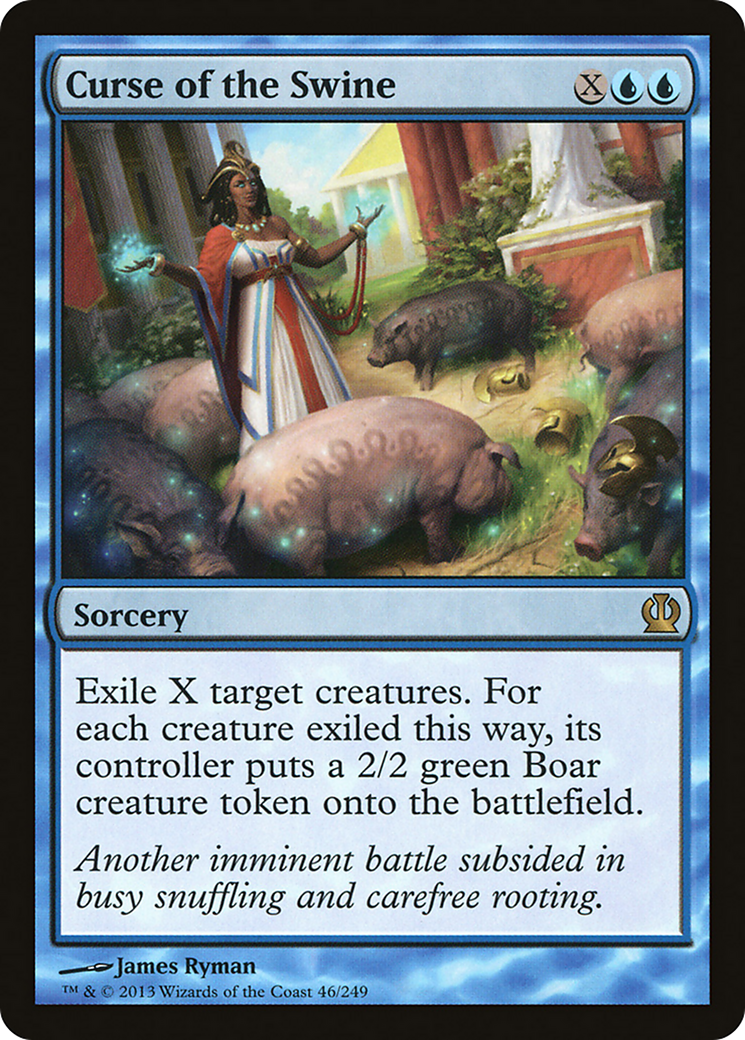 Theros - (THS-046) - Curse of the Swine