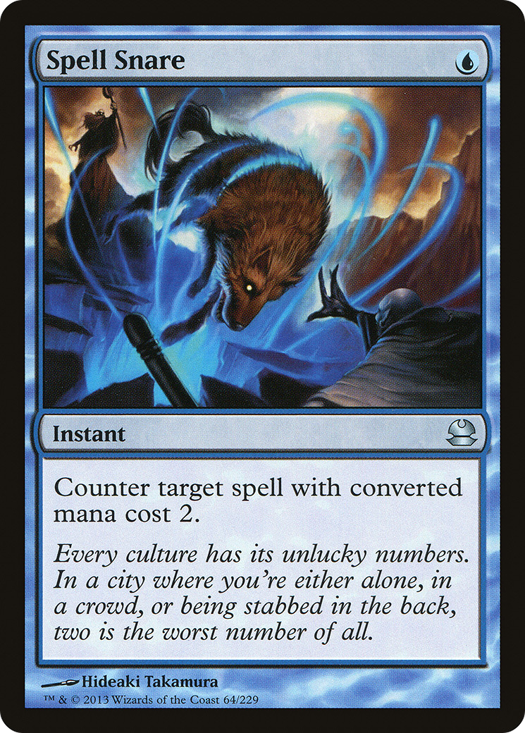 Modern Masters - (MMA-064) - Spell Snare Foil