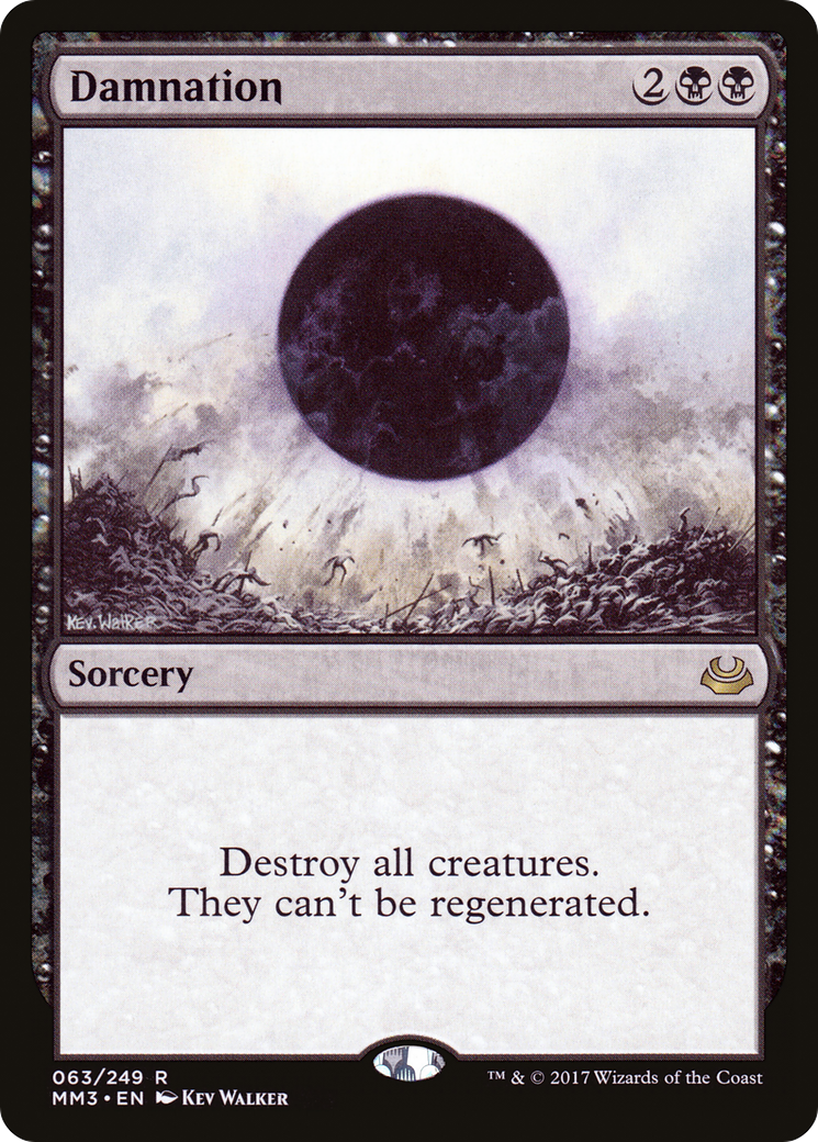 Modern Masters 2017 - (MM3-063) - Damnation Foil