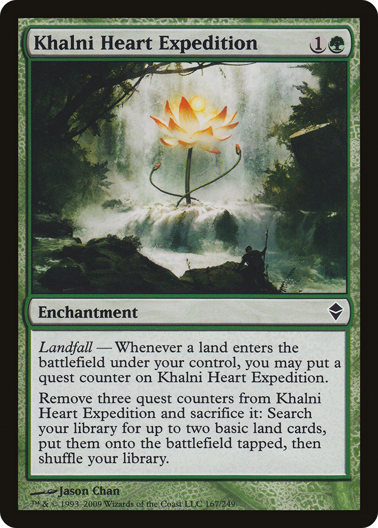 Zendikar - (ZEN-167) - Khalni Heart Expedition Foil