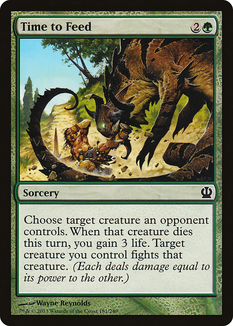 Theros - (THS-181) - Time to Feed Foil