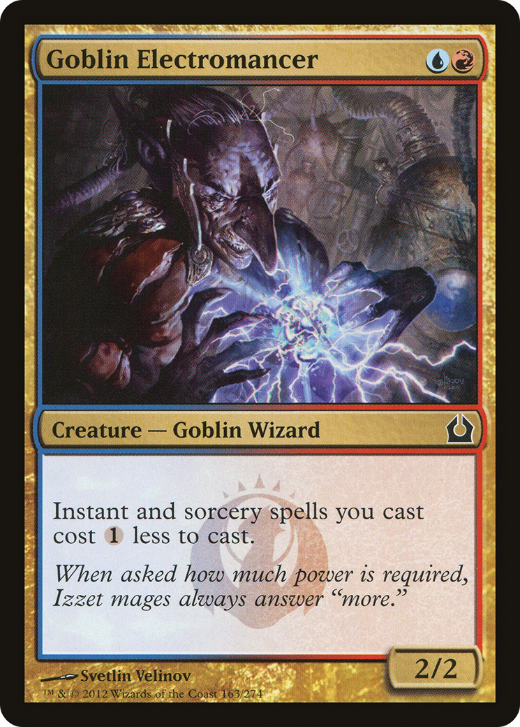 Return to Ravnica - (RTR-163) - Goblin Electromancer Foil