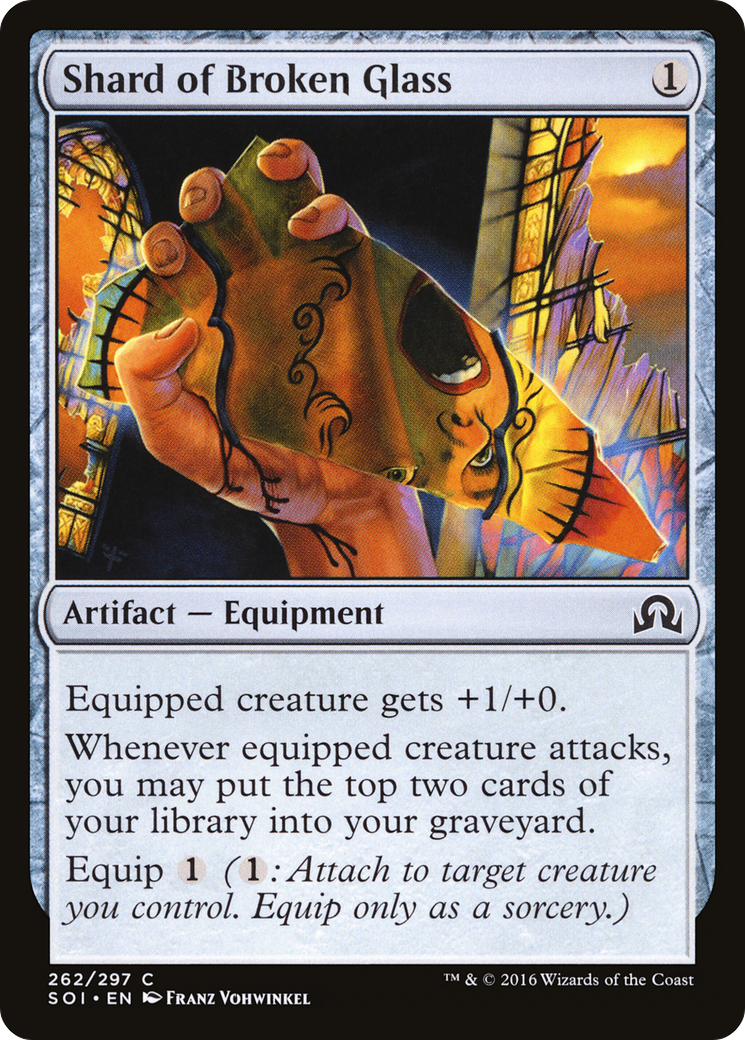 Shadows over Innistrad - (SOI-262) - Shard of Broken Glass Foil