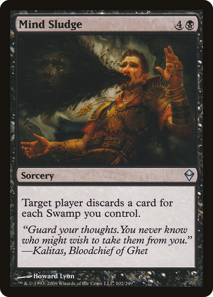 Zendikar - (ZEN-102) - Mind Sludge