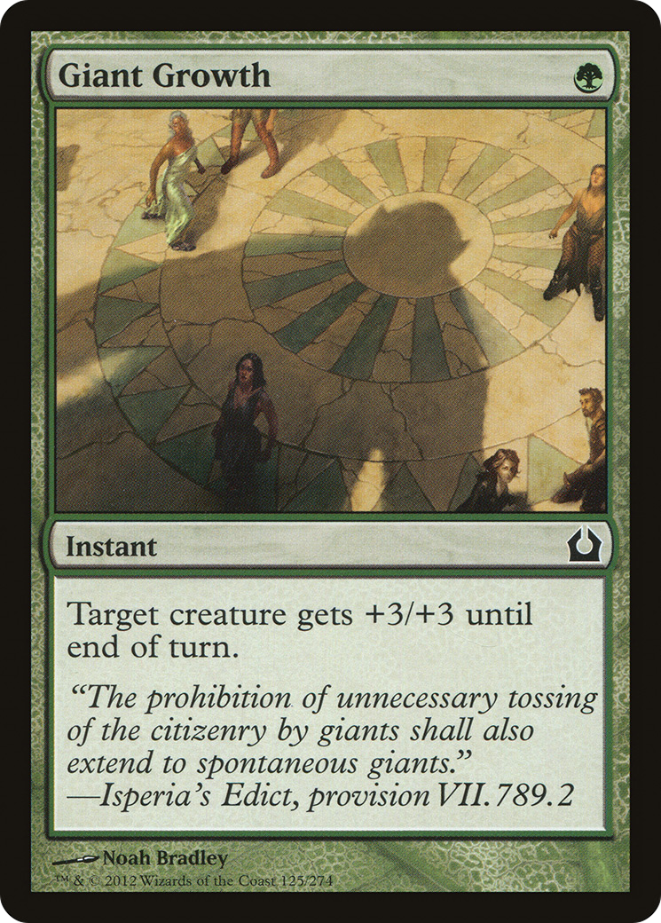 Return to Ravnica - (RTR-125) - Giant Growth
