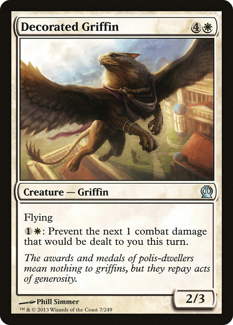 Theros - (THS-007) - Decorated Griffin Foil