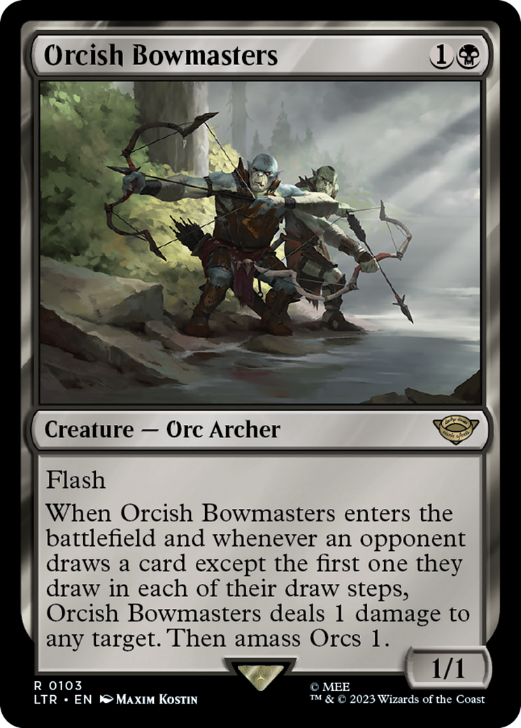 The Lord of the Rings: Tales of Middle-earth - (LTR-103) - Orcish Bowmasters