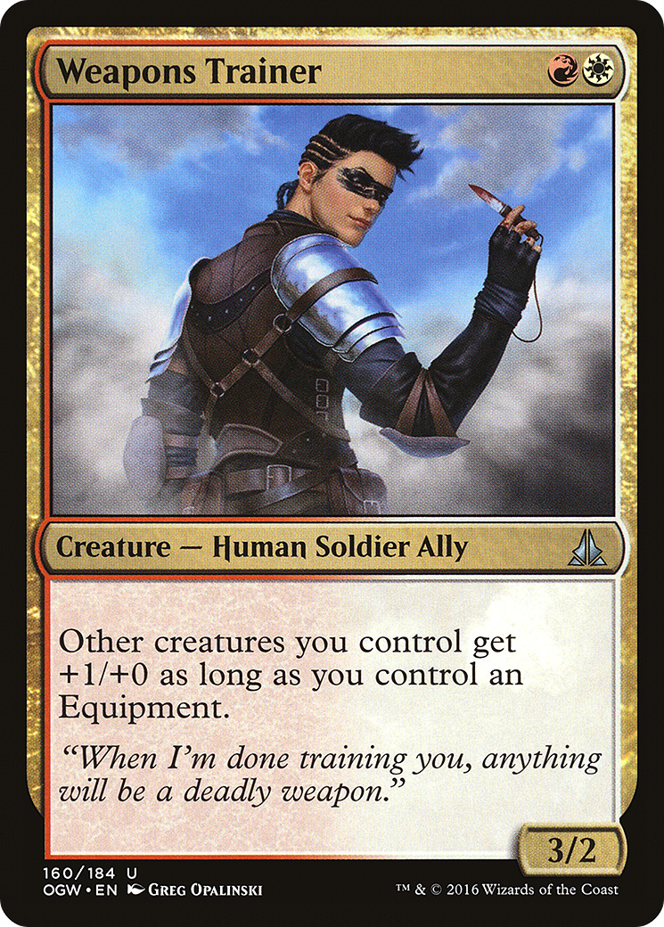 Oath of the Gatewatch - (OGW-160) - Weapons Trainer Foil