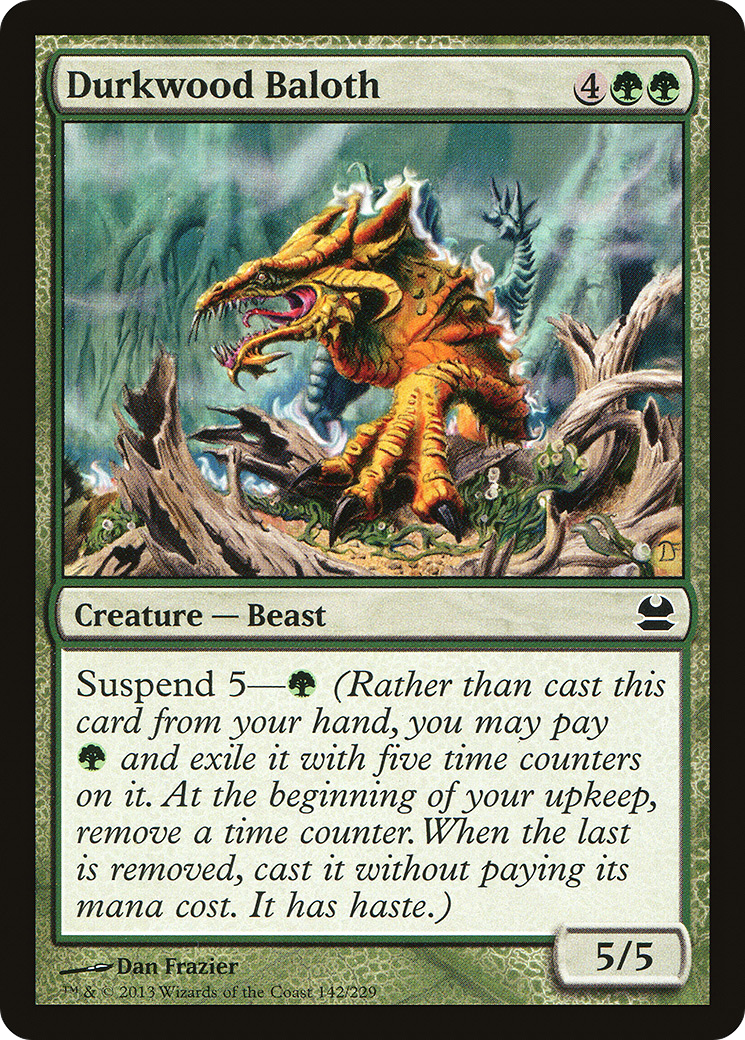 Modern Masters - (MMA-142) - Durkwood Baloth Foil