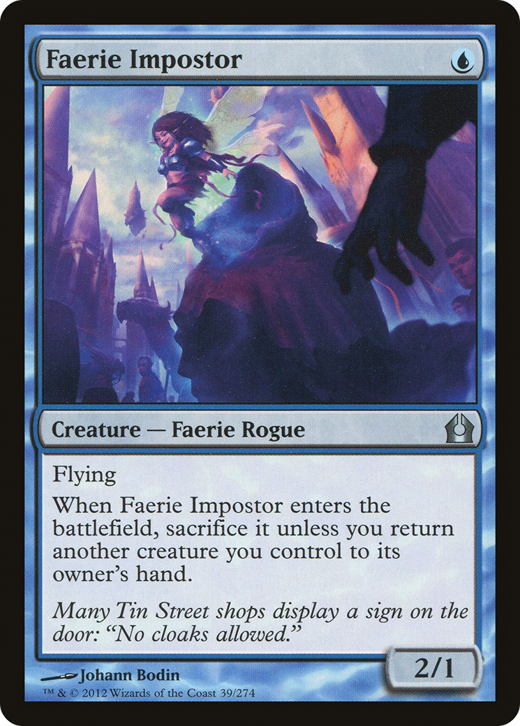 Return to Ravnica - (RTR-039) - Faerie Impostor