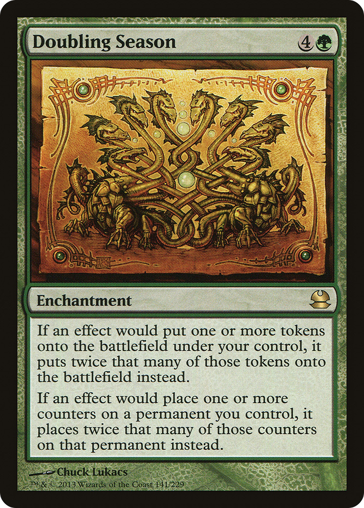 Modern Masters - (MMA-141) - Doubling Season Foil