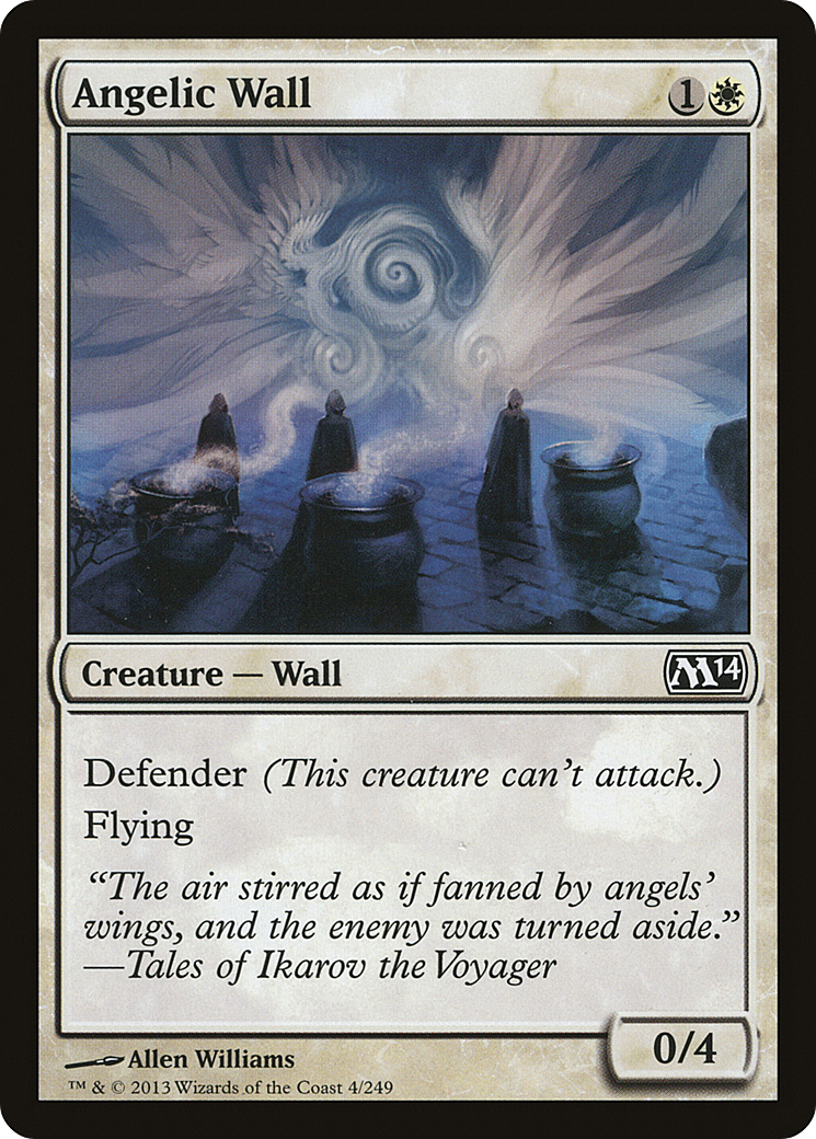 Magic 2014 - (M14-004) - Angelic Wall