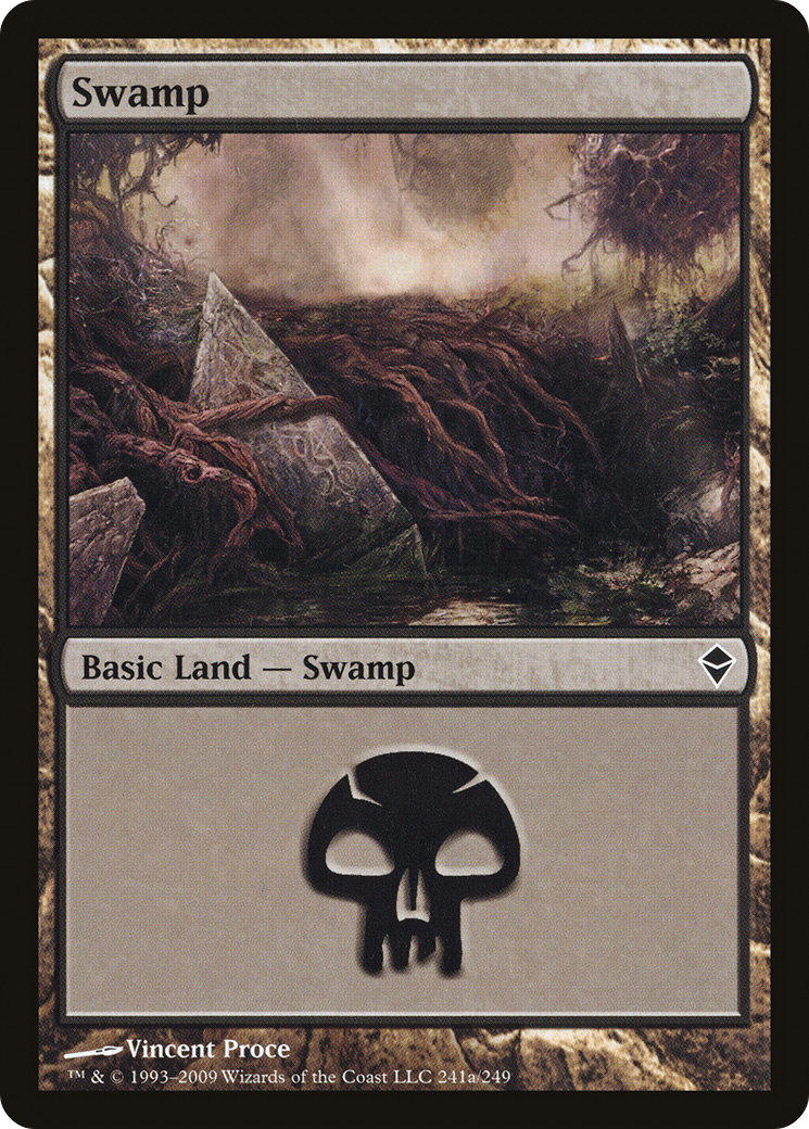 Zendikar - (ZEN-241A) - Swamp (241a)