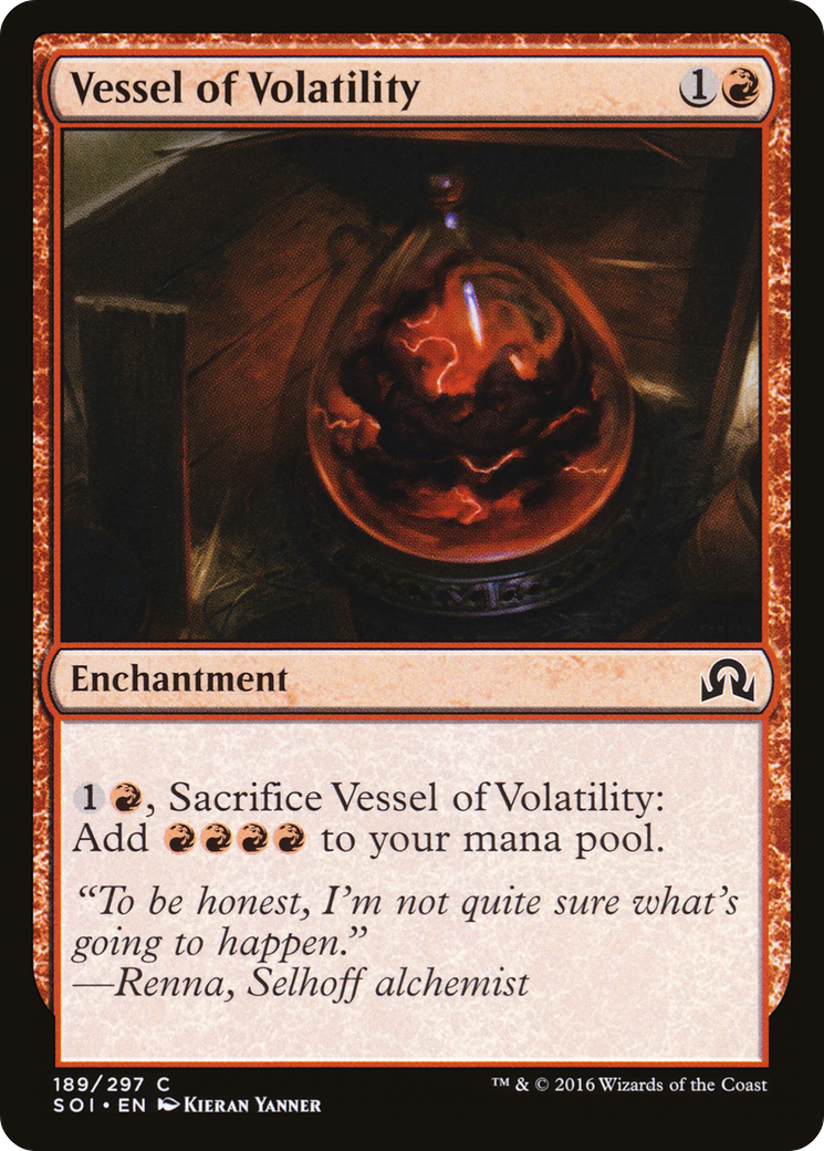 Shadows over Innistrad - (SOI-189) - Vessel of Volatility Foil
