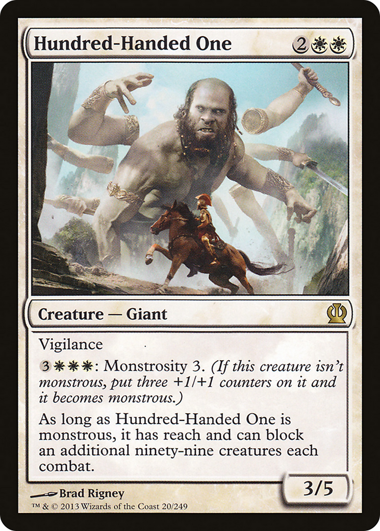 Theros - (THS-020) - Hundred-Handed One Foil
