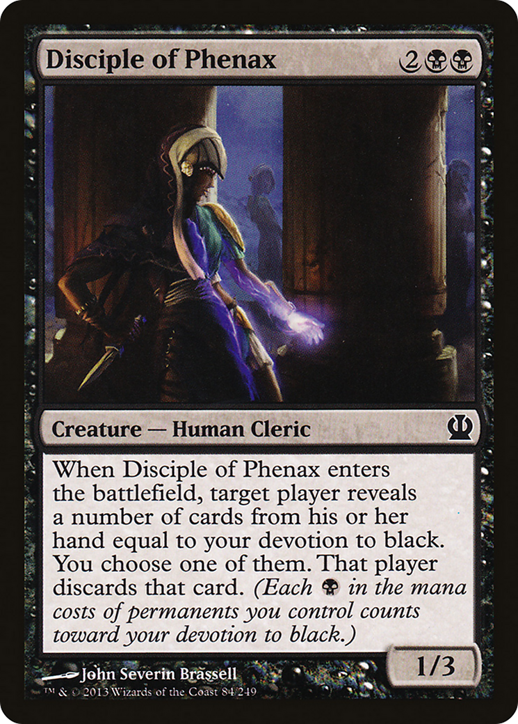 Theros - (THS-084) - Disciple of Phenax Foil