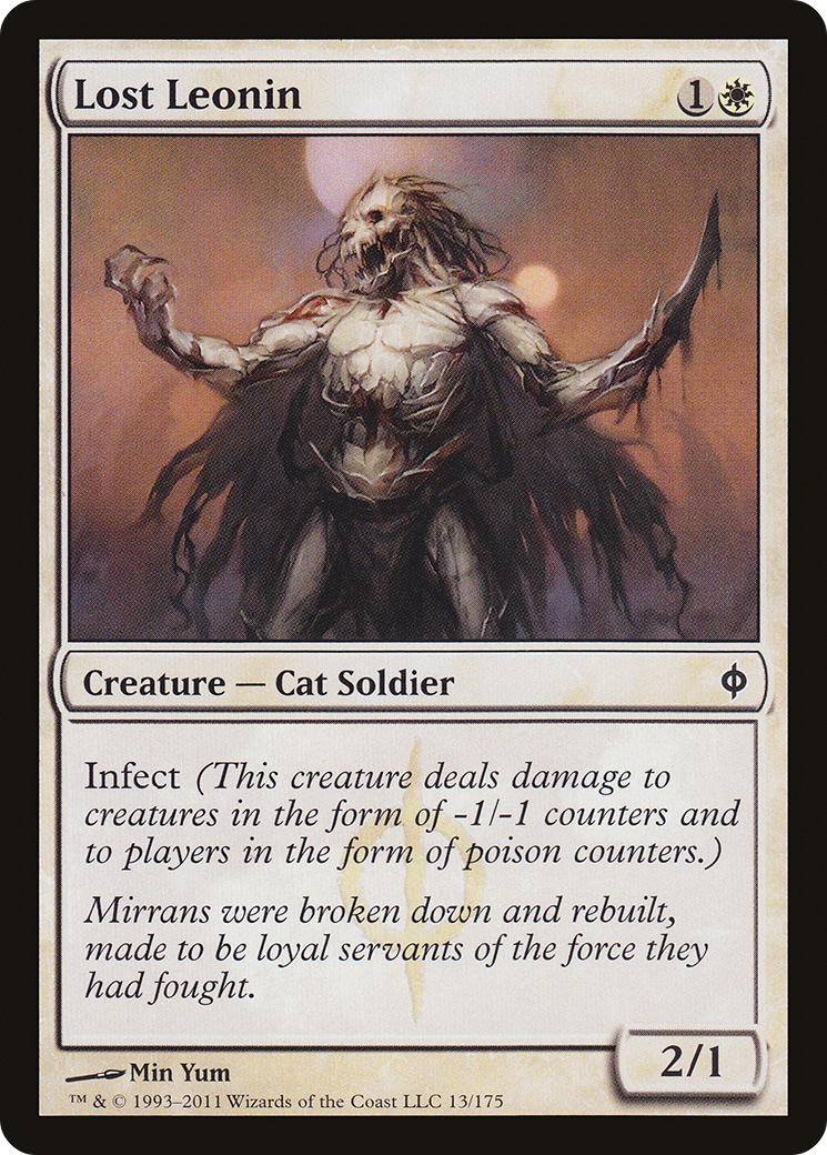New Phyrexia - (NPH-013) - Lost Leonin