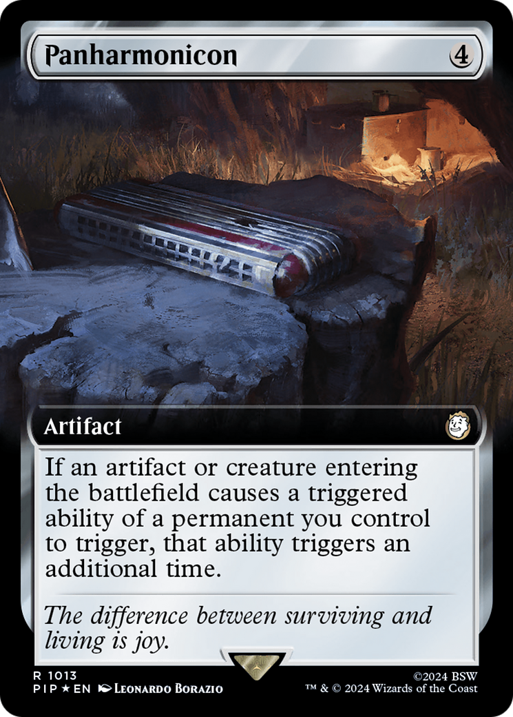 Fallout - (PIP-1013) - Panharmonicon (Extended Art) (Surge Foil): (Extended Art) Foil